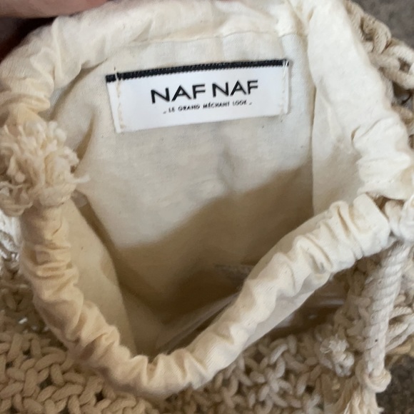 Macrame Bag Wooden Handles - Picture 4 of 7